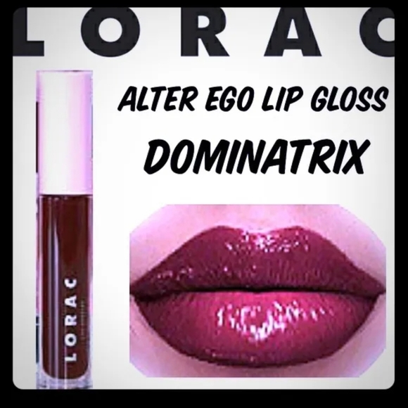 DOMINATRIX Lorac DISCONTINUED Alter Ego Lip Gloss NWOBOX - Picture 3 of 6